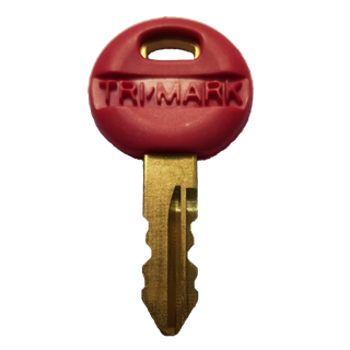 TRIMARK KEY BLANK MASTER KEY(RED) 1R