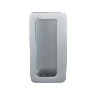 SO - SLIDING DOOR FLUSH PULL 102mmx50mm SC - CONCEALED FIX