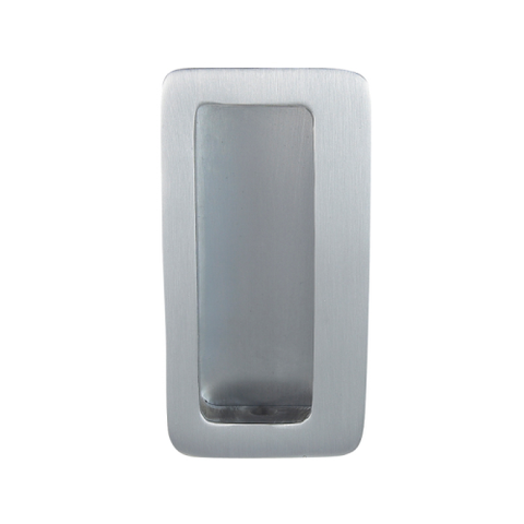 SO - SLIDING DOOR FLUSH PULL 102mmx50mm SC - CONCEALED FIX