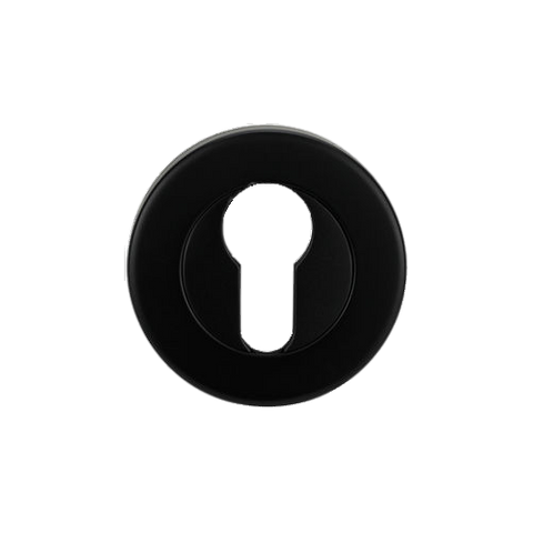 LOCKWOOD VELOCITY EURO ESCUTCHEON 55mm - ROUND BLACK