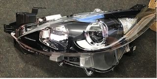 HEADLAMP - LH ASSY (HALOGEN) GENUINE BLACK TYPE