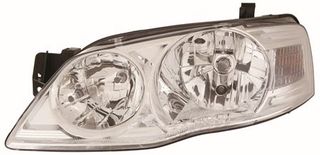 HEADLAMP LH CHR  BFII  FUTURA + F/MONT