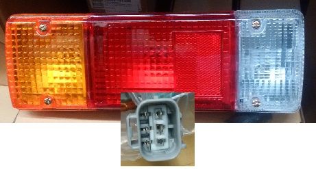 LAMP - TAIL (UTE SQUARE PLUG) RH & LH