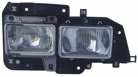 HEADLAMP - TWIN RECTANGULAR R/H