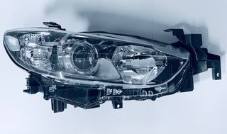 HEADLAMP - RH HALOGEN LENS&BODY GENUINE
