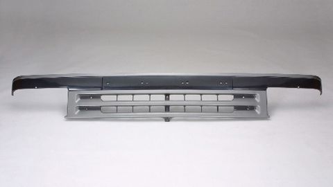 GRILLE - SILVER WIDE CAB [ ROUND H/LAMP] EARLY