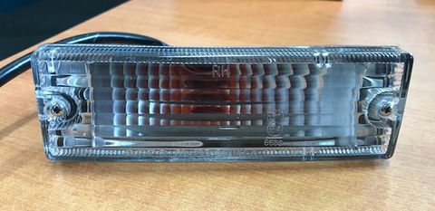 LAMP - INDICATOR METAL BUMPER CRYSTAL RH