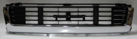 GRILLE - CHROME & BLACK EARLY RN106