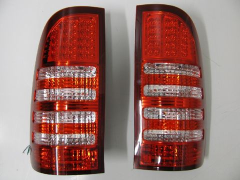 TAIL LAMP SET - LED RED/4 CLEAR LINES