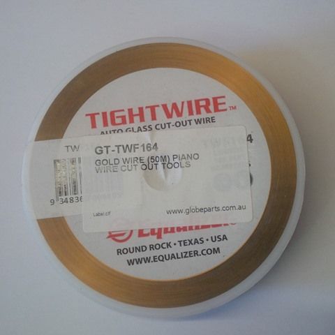 GOLD WIRE (50M SPOOL) PIANO BRAIDED