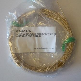 GOLD WIRE-GOLD BRAIDED WIRE (22M) PIANO