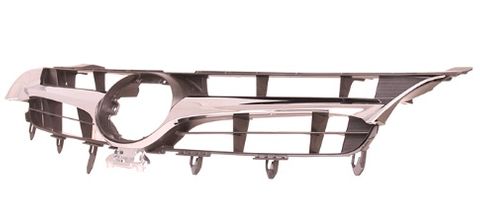 GRILLE (UPPER) BLACK W/CHROME CENTRE