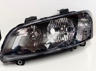 HEADLAMP - LATE SS,SV6 L/H BLACK