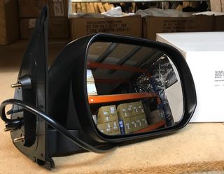 MIRROR - LH DOOR ELEC BLACK LATE