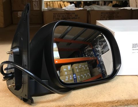 MIRROR - DOOR ELEC BLACK LH LATE