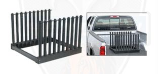 9 PIN WINDSCREEN RACK 760X760MM 600MM HIGH