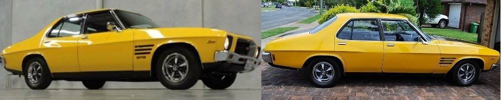 HOLDEN MONARO HJ, HX, HZ 4 DOOR SEDAN 10/74 - 12/78