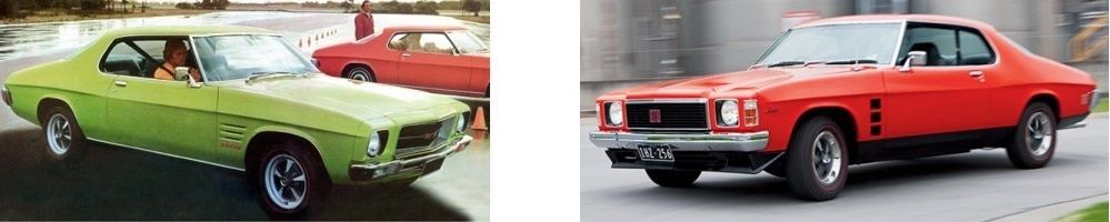 HOLDEN MONARO HQ, HJ, HX 2 DOOR COUPE 10/74 - 11/84