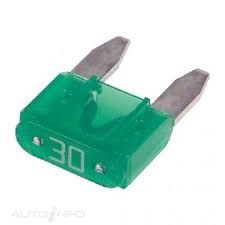 Fuse Mini 30A Green