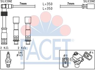 Lead Set VW/Audi 2 lead