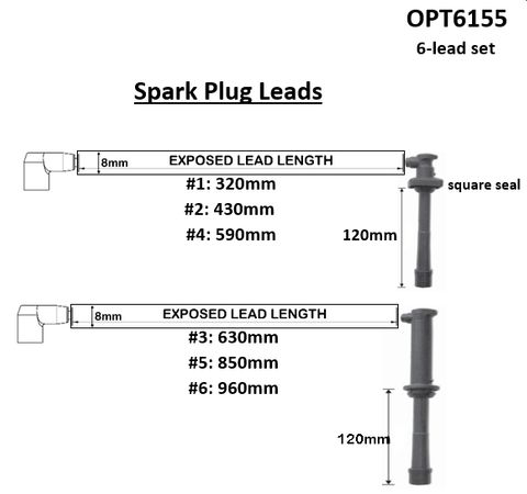 Lead Set Mazda V6