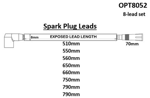 **Holden VN-VT Leads 9 lead set