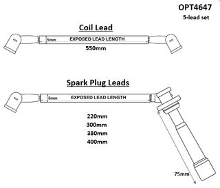 Lead Set 4AGE 5mm 89-94