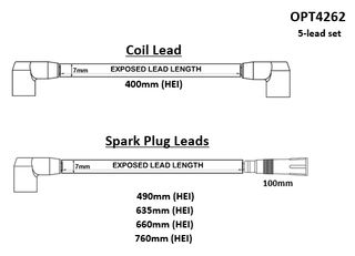 Lead Set Merc 4 cyl