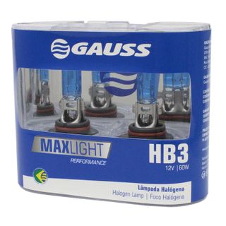 Gauss Bulb Max+110 HB3 12V 60W P20D 9005 2Pack