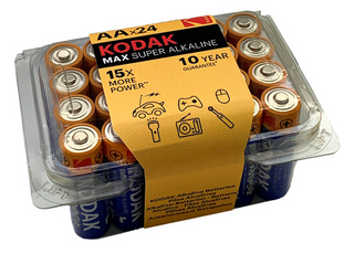 AA Alkaline Kodak 24 Tub