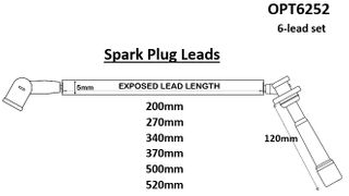 Lead Set Mits 6G72/74 5mm