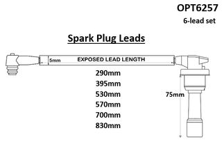 7 Lead Set 1/2JZGE Lex/Toy