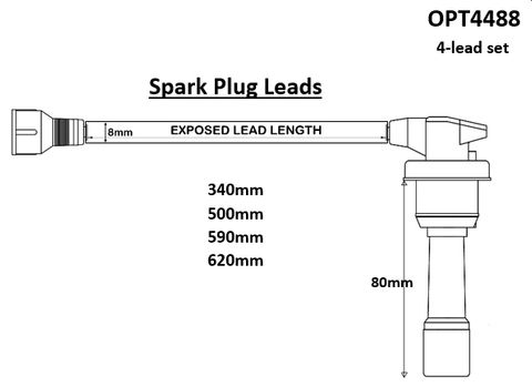 Mits 4G616367 Lead Set