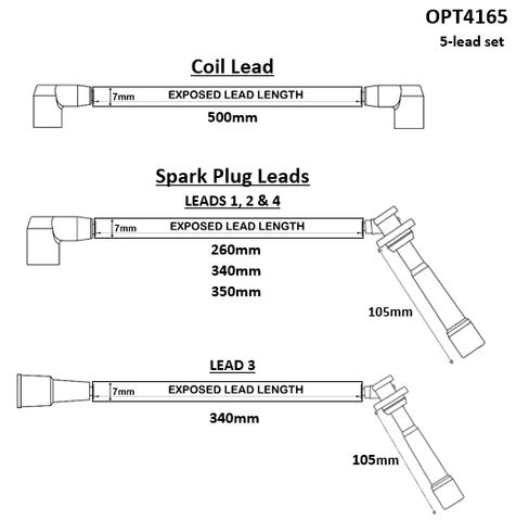 Toyota 4AGE 7mm 5Lead