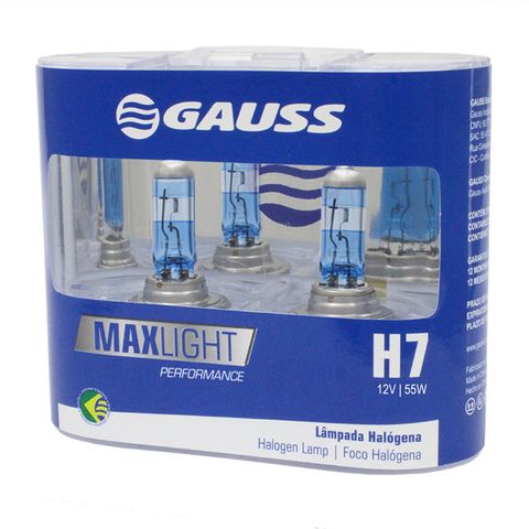 Gauss Bulb Max+110 H7 12V 55W PX26D 2Pack