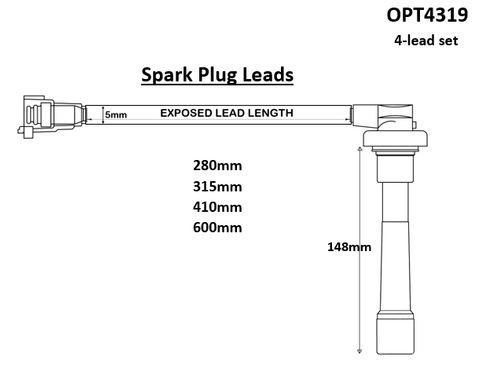 Lead Set Toyota 3RZFE