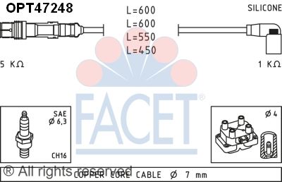 HT Lead Set VW CBZ