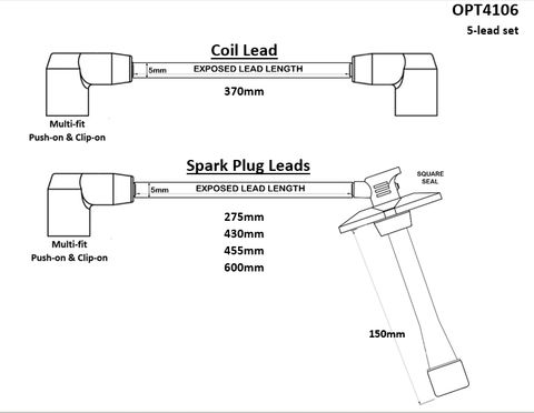 Toyota 3SFE 5mm 5Lead