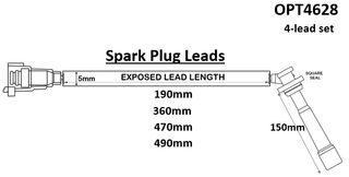 4 Lead Set Toy 5SFE 5mm