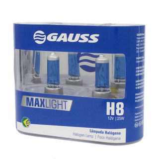 Gauss Bulb Max+110 H8 12V 35W PGJ19-1 Twin Pack