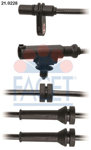 Nissan LH Rear ABS Sensor