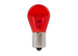 12V 21W RED BA15S 382 Bulb