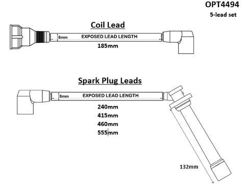 Lead Set Mits L300 4G63/64