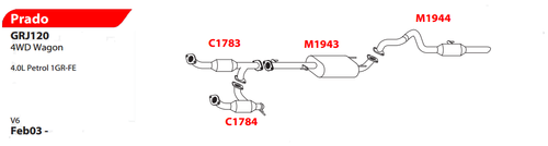 Toyota Prado New Designed Aftermarket Exhaust System