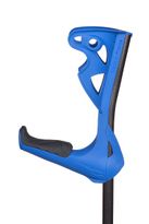 Opti-Comfort Forearm Crutch Blue w/ Black Grip Pair