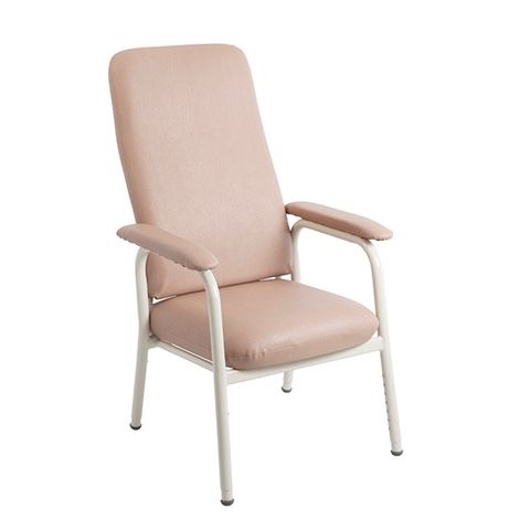 High Back Classic Day Chair Champagne Vinyl
Seat Depth: 490mm; Overall Depth: 600mm; Seat Width: 490mm; Overall Width: 645mm; Seat Height: 425-610mm; Backrest Height: 720mm; Overall Height: 1155-1315mm; Unit Weight: 16kg; SWL: 160kg