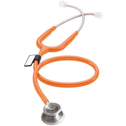 MD One Stainless Steel MDF Stethoscope Orange