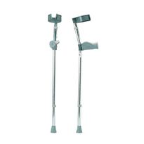 Comfy Handle Elbow Crutches. Closed Cuff, Double Adjustable Adult Size.
Handgrip Height: 660-940mm; Cuff to Handgrip Height: 205-275mm; Cuff Diameter: 95mm