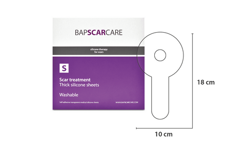 BapScarCare S, Keyhole, 10cm