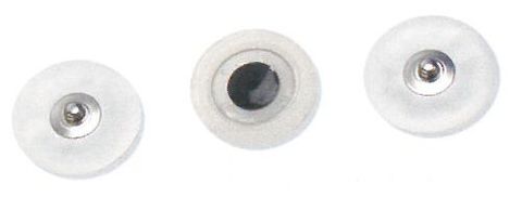ECG Electrodes Neonatal Foam 26mm Round with Snap Connection and Solid Gel